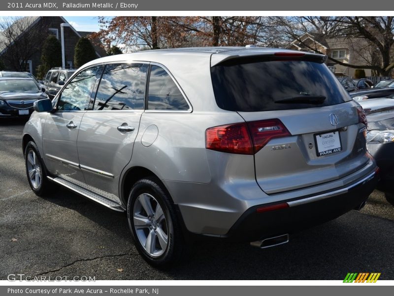 Palladium Metallic / Ebony 2011 Acura MDX