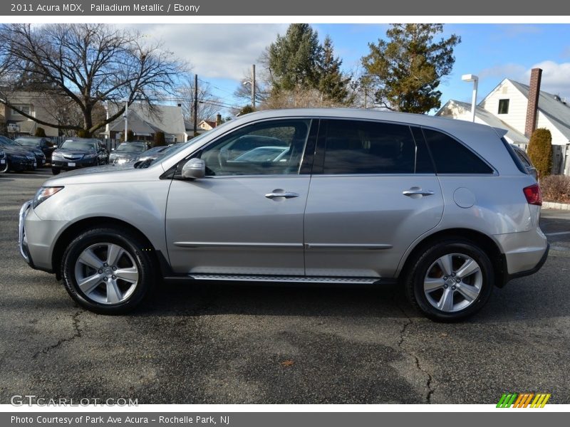 Palladium Metallic / Ebony 2011 Acura MDX