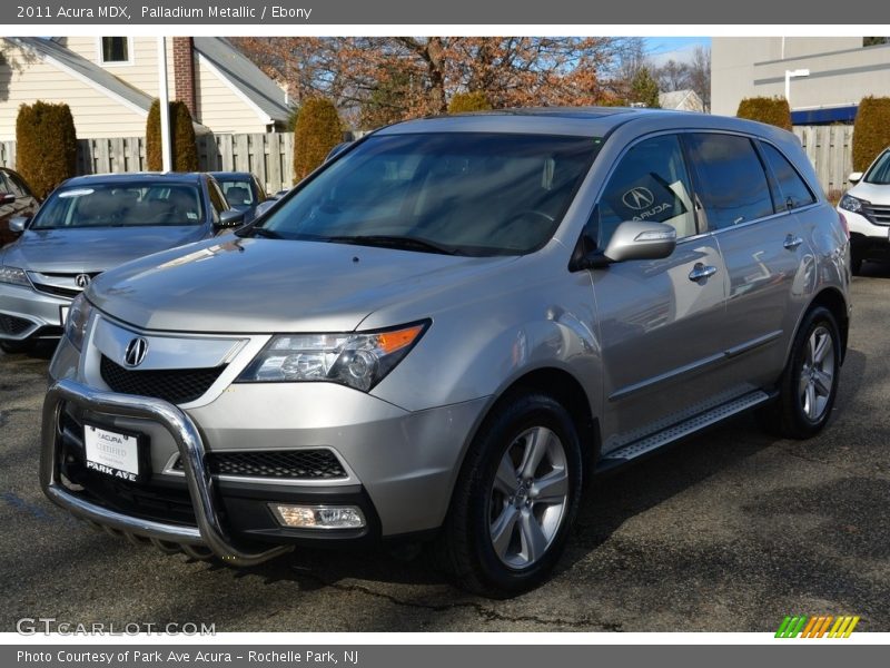 Palladium Metallic / Ebony 2011 Acura MDX