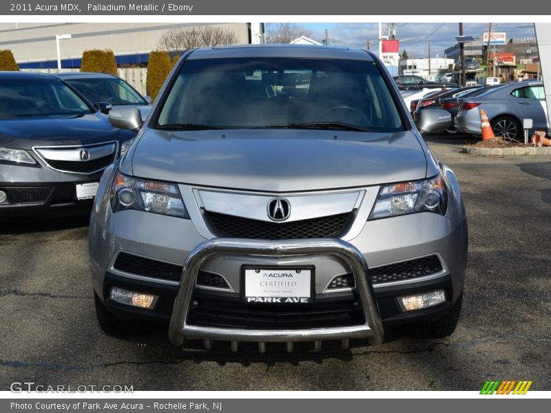Palladium Metallic / Ebony 2011 Acura MDX