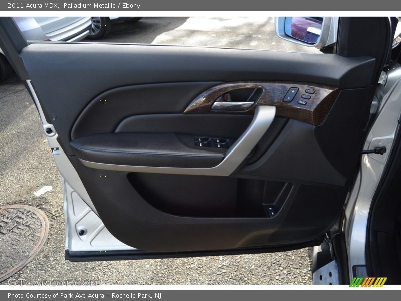 Palladium Metallic / Ebony 2011 Acura MDX