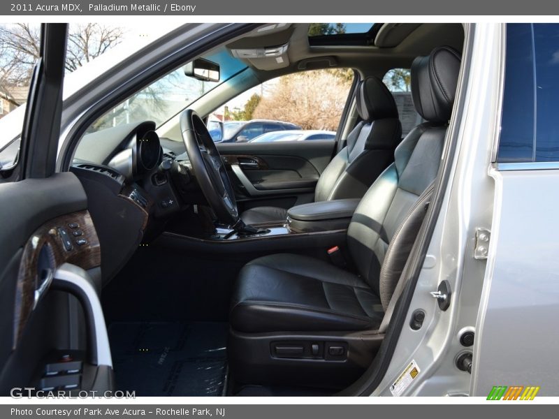 Palladium Metallic / Ebony 2011 Acura MDX