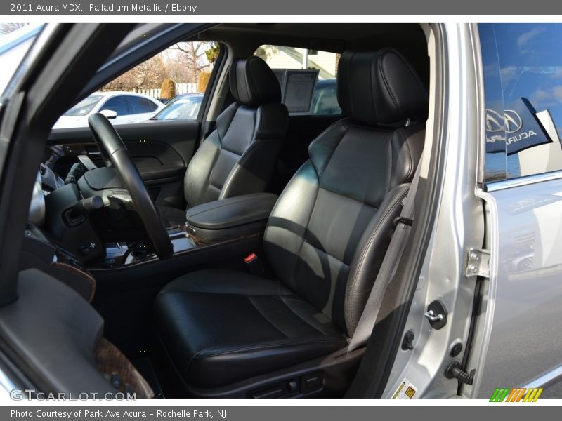 Palladium Metallic / Ebony 2011 Acura MDX