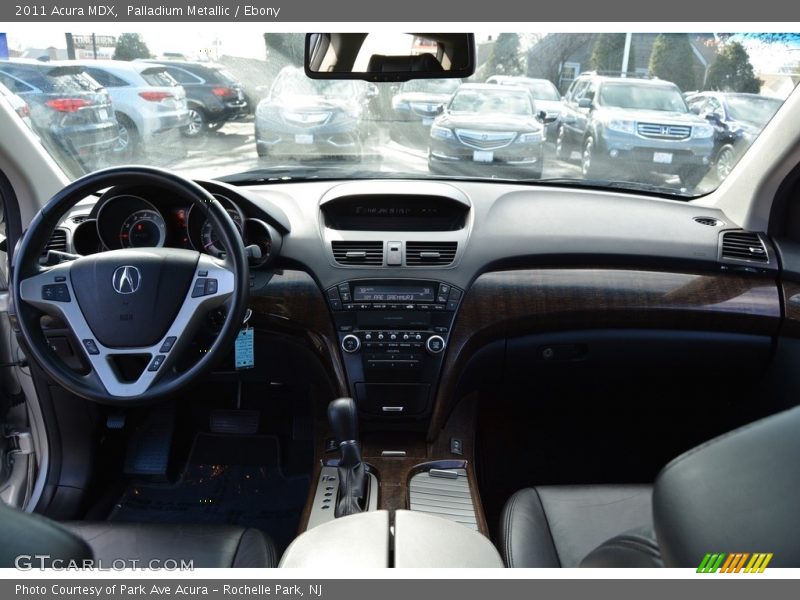 Palladium Metallic / Ebony 2011 Acura MDX