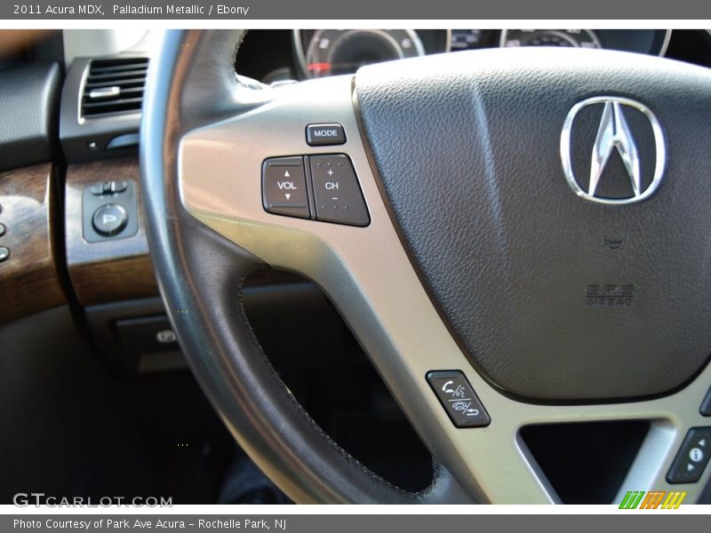Palladium Metallic / Ebony 2011 Acura MDX