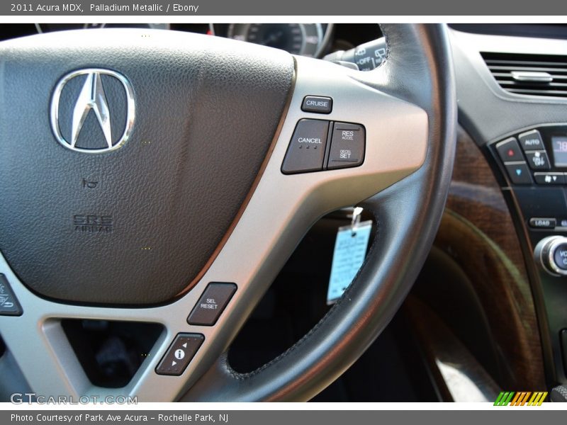 Palladium Metallic / Ebony 2011 Acura MDX