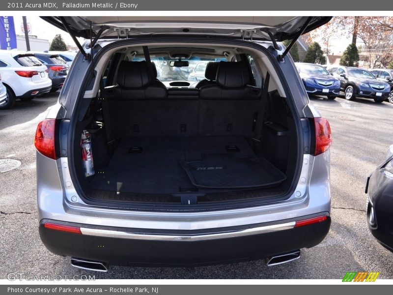 Palladium Metallic / Ebony 2011 Acura MDX