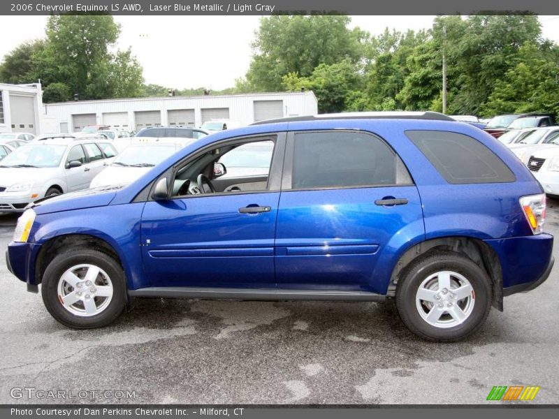 Laser Blue Metallic / Light Gray 2006 Chevrolet Equinox LS AWD