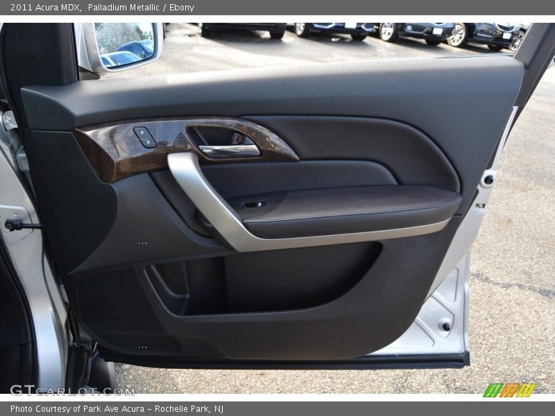Palladium Metallic / Ebony 2011 Acura MDX