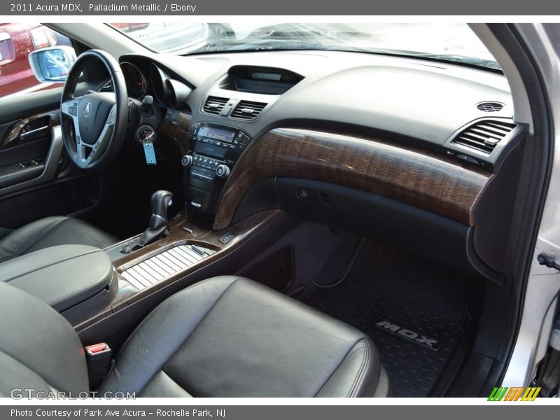 Palladium Metallic / Ebony 2011 Acura MDX