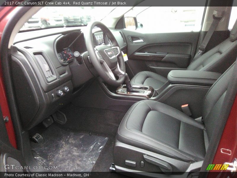 Red Quartz Tintcoat / Jet Black 2017 GMC Canyon SLT Crew Cab 4x4