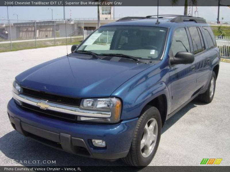 Superior Blue Metallic / Light Gray 2006 Chevrolet TrailBlazer EXT LT