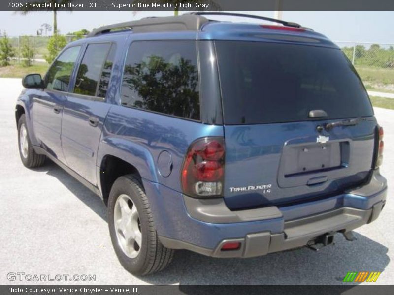 Superior Blue Metallic / Light Gray 2006 Chevrolet TrailBlazer EXT LT