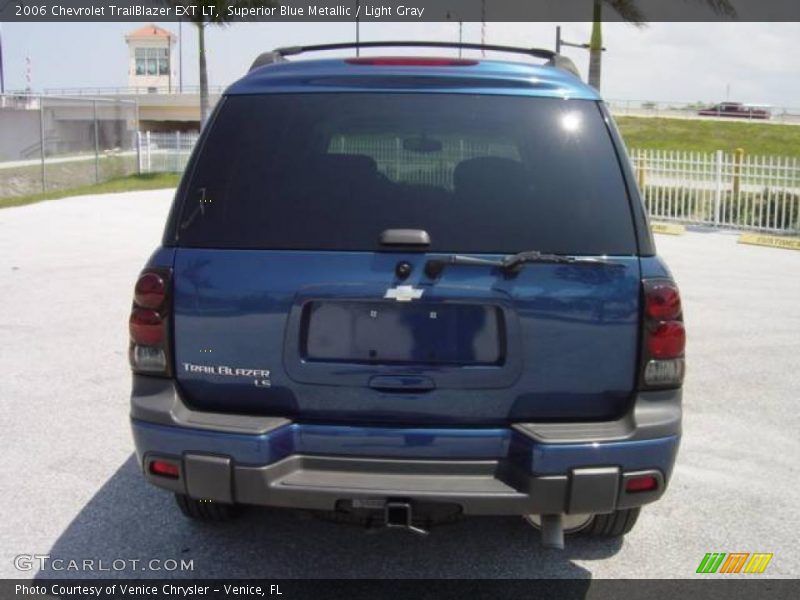 Superior Blue Metallic / Light Gray 2006 Chevrolet TrailBlazer EXT LT