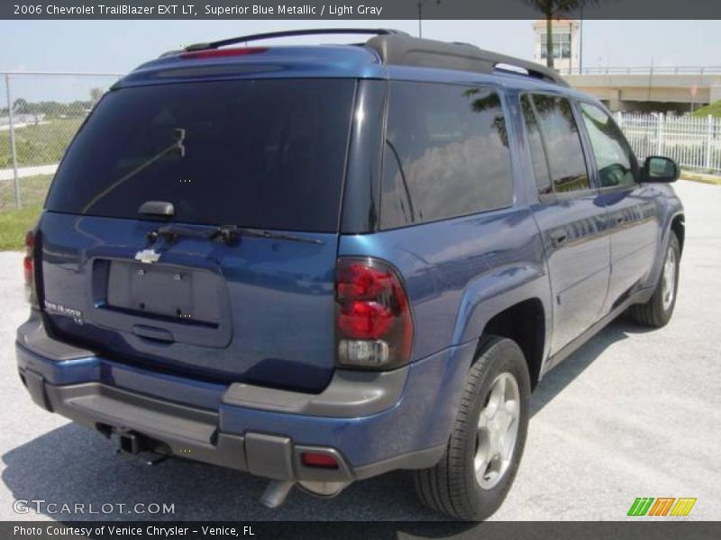 Superior Blue Metallic / Light Gray 2006 Chevrolet TrailBlazer EXT LT