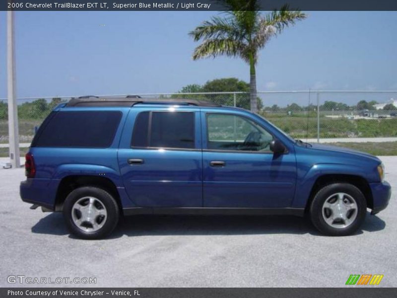 Superior Blue Metallic / Light Gray 2006 Chevrolet TrailBlazer EXT LT