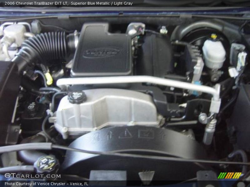 Superior Blue Metallic / Light Gray 2006 Chevrolet TrailBlazer EXT LT