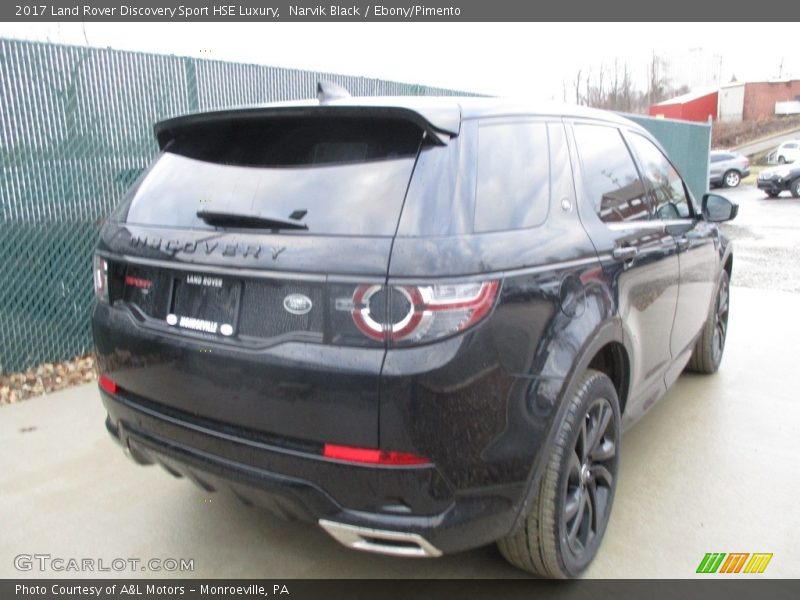 Narvik Black / Ebony/Pimento 2017 Land Rover Discovery Sport HSE Luxury