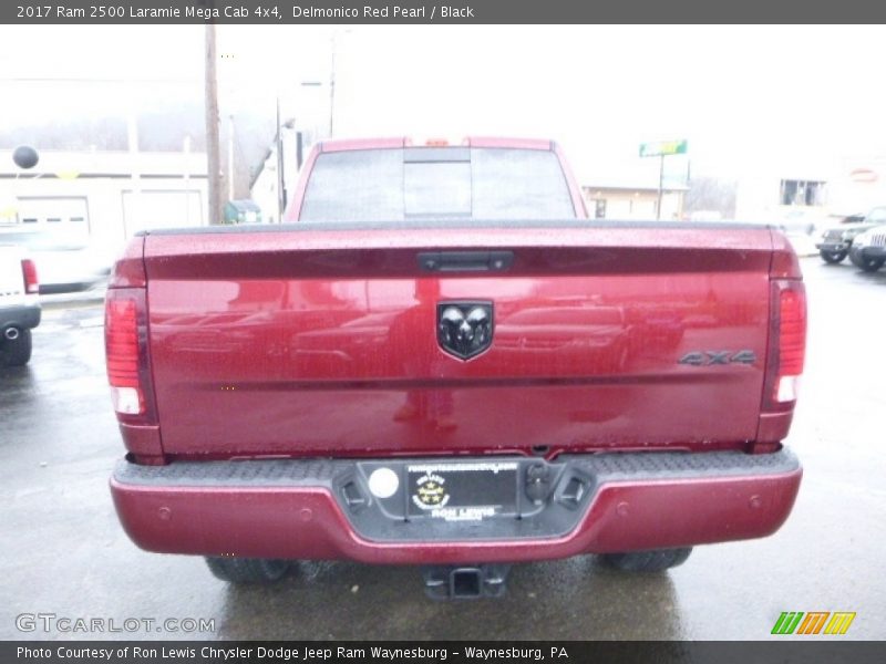 Delmonico Red Pearl / Black 2017 Ram 2500 Laramie Mega Cab 4x4