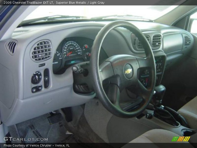 Superior Blue Metallic / Light Gray 2006 Chevrolet TrailBlazer EXT LT