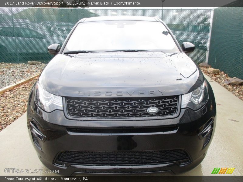 Narvik Black / Ebony/Pimento 2017 Land Rover Discovery Sport HSE Luxury