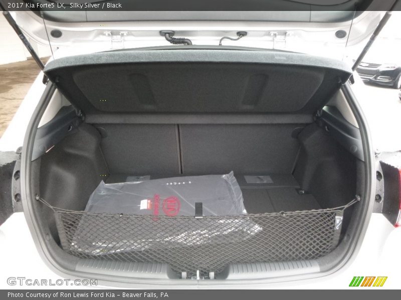 Silky Silver / Black 2017 Kia Forte5 LX