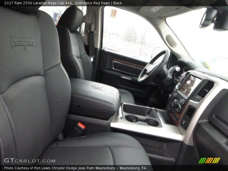 Delmonico Red Pearl / Black 2017 Ram 2500 Laramie Mega Cab 4x4
