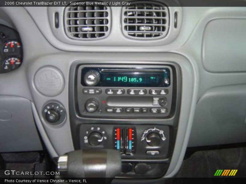 Superior Blue Metallic / Light Gray 2006 Chevrolet TrailBlazer EXT LT