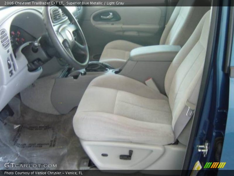 Superior Blue Metallic / Light Gray 2006 Chevrolet TrailBlazer EXT LT