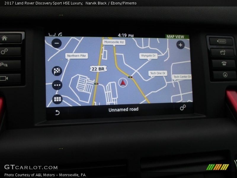 Navigation of 2017 Discovery Sport HSE Luxury