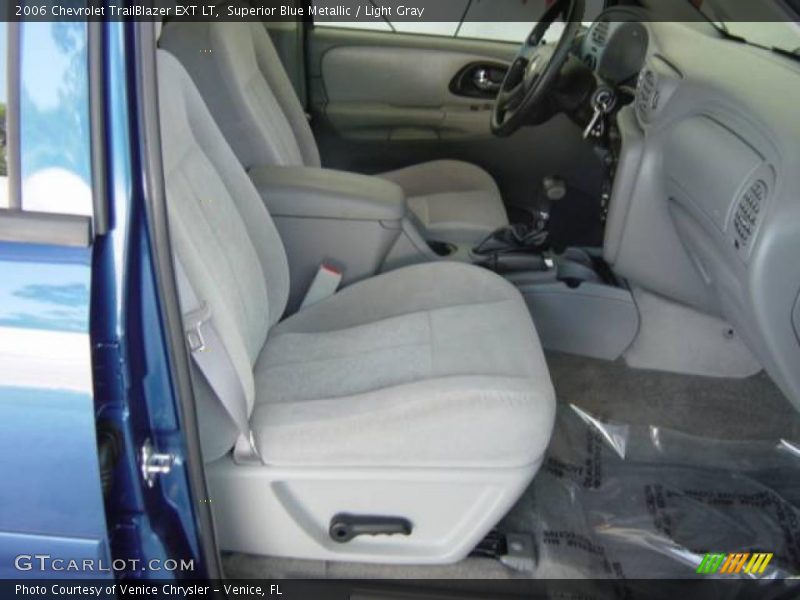 Superior Blue Metallic / Light Gray 2006 Chevrolet TrailBlazer EXT LT