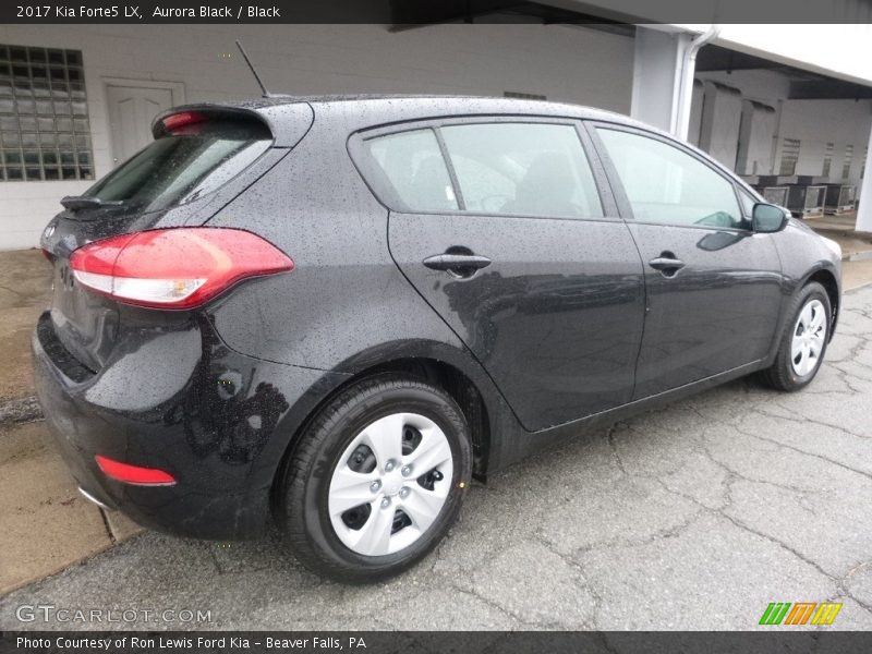 Aurora Black / Black 2017 Kia Forte5 LX