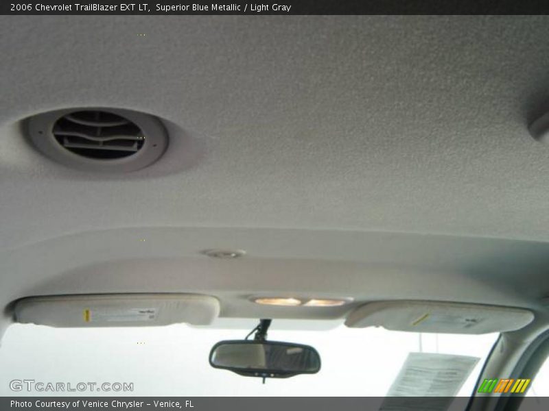 Superior Blue Metallic / Light Gray 2006 Chevrolet TrailBlazer EXT LT