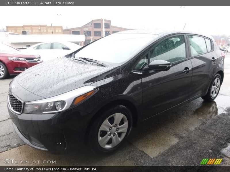 Aurora Black / Black 2017 Kia Forte5 LX