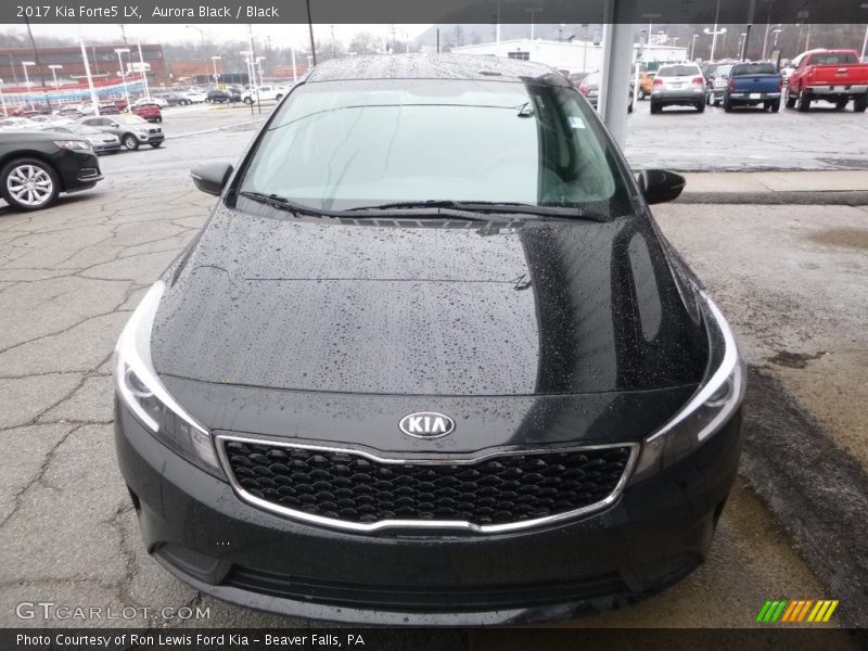 Aurora Black / Black 2017 Kia Forte5 LX