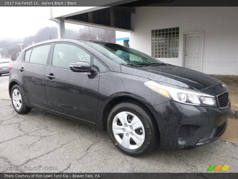 Aurora Black / Black 2017 Kia Forte5 LX