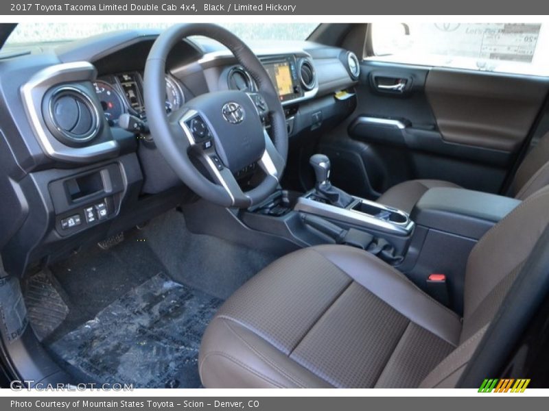 Black / Limited Hickory 2017 Toyota Tacoma Limited Double Cab 4x4