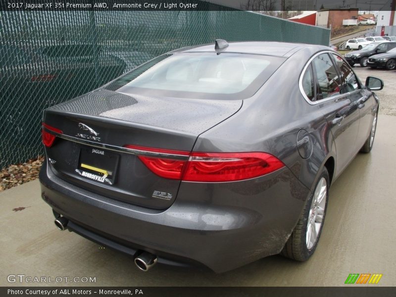 Ammonite Grey / Light Oyster 2017 Jaguar XF 35t Premium AWD