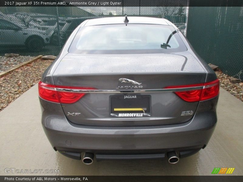 Ammonite Grey / Light Oyster 2017 Jaguar XF 35t Premium AWD