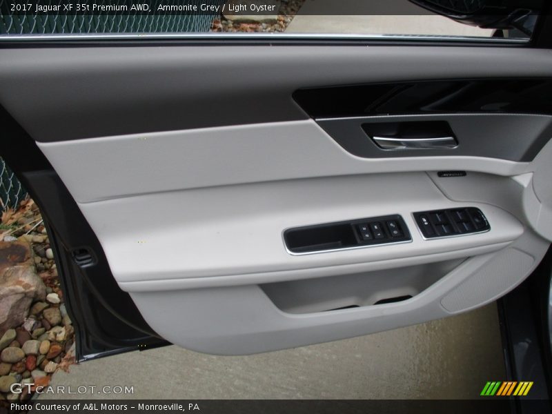 Ammonite Grey / Light Oyster 2017 Jaguar XF 35t Premium AWD