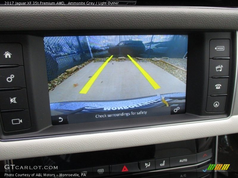 Ammonite Grey / Light Oyster 2017 Jaguar XF 35t Premium AWD