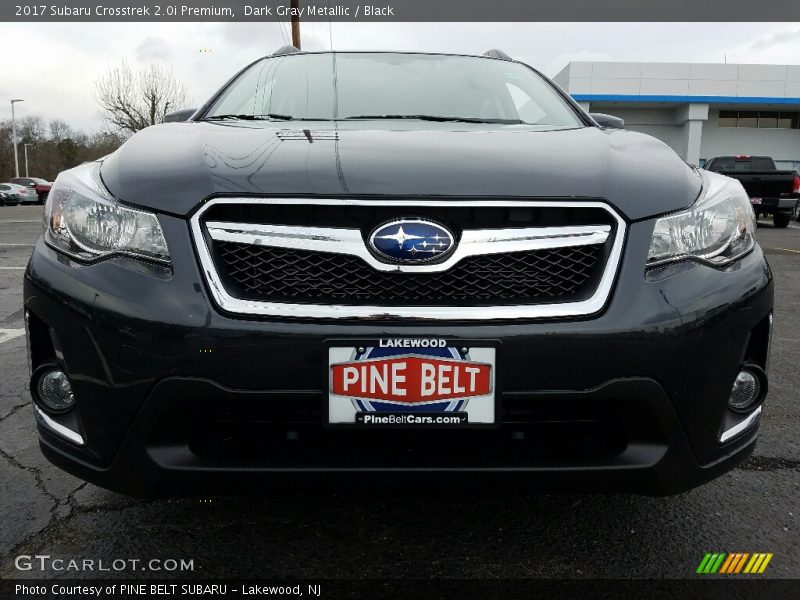 Dark Gray Metallic / Black 2017 Subaru Crosstrek 2.0i Premium