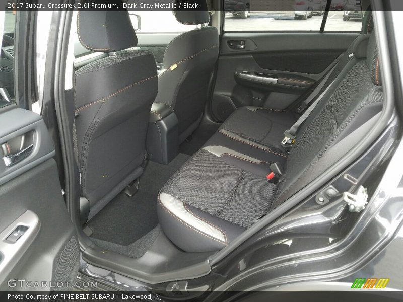 Rear Seat of 2017 Crosstrek 2.0i Premium
