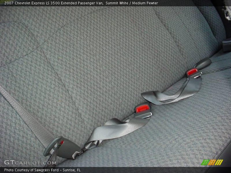 Summit White / Medium Pewter 2007 Chevrolet Express LS 3500 Extended Passenger Van