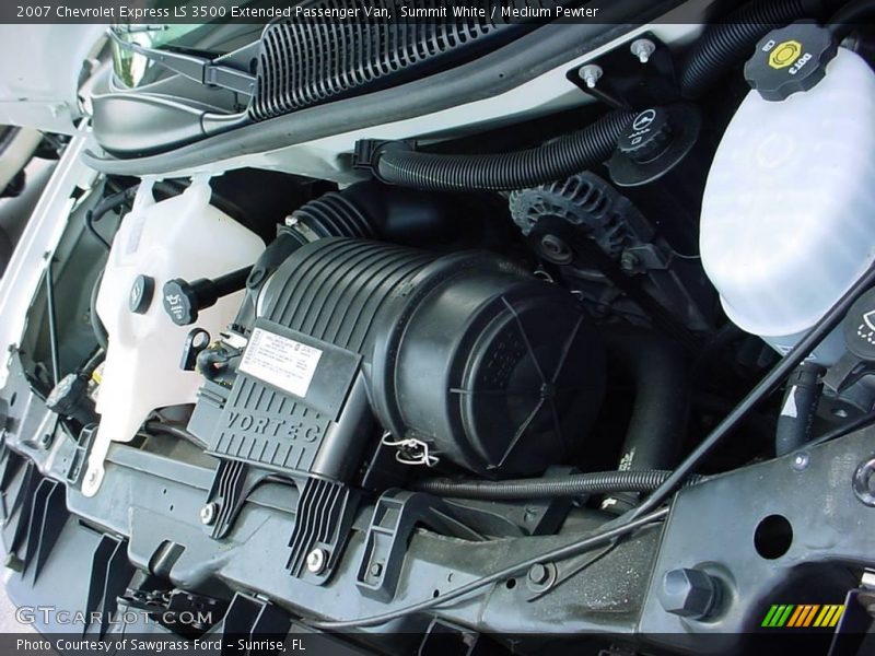 Summit White / Medium Pewter 2007 Chevrolet Express LS 3500 Extended Passenger Van