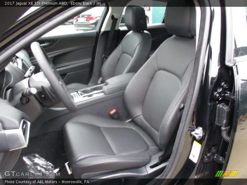 Ebony Black / Jet 2017 Jaguar XE 35t Premium AWD