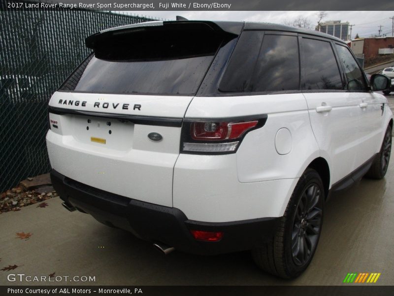 Fuji White / Ebony/Ebony 2017 Land Rover Range Rover Sport Supercharged