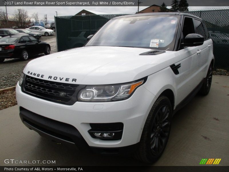 Fuji White / Ebony/Ebony 2017 Land Rover Range Rover Sport Supercharged