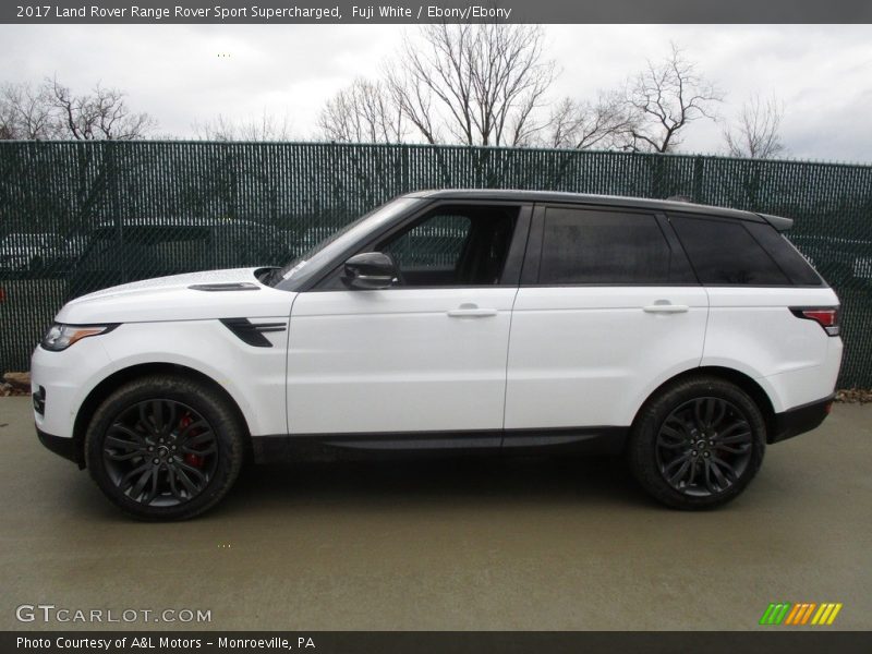 Fuji White / Ebony/Ebony 2017 Land Rover Range Rover Sport Supercharged