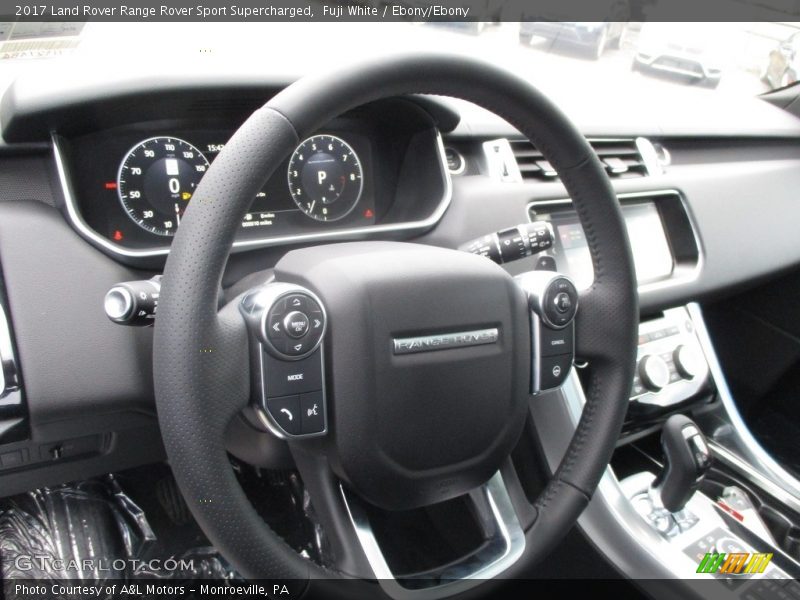 Fuji White / Ebony/Ebony 2017 Land Rover Range Rover Sport Supercharged